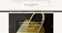 Desktop Screenshot of pickett.co.uk